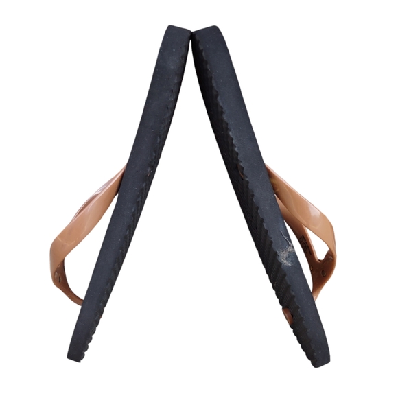 Michael Kors Size 11 Route MK Thong Flip Flops - Picture 6 of 13